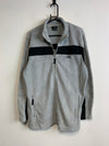 00s Grey and Navy Umbro Fleece Women's Large