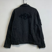 Black Umbro Harrington Jacket Men's XL