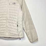 White Light Puffer North Face Jacket Women's Small