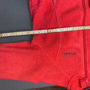 Red Columbia zip up Fleece Medium