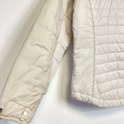 White Light Puffer North Face Jacket Women's Small