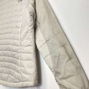 White Light Puffer North Face Jacket Women's Small