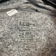 Grey L.L.Bean zip up Fleece Men's Large