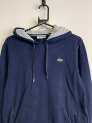 Navy Lacoste Hoodie Women's Medium