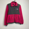 Pink and Grey North Face Denali Fleece Women's Large