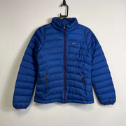 Blue Patagonia Puffer Jacket Youth's XL