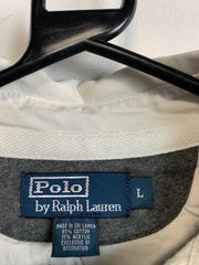 Vintage Grey Polo Ralph Lauren Sweatshirt Men's Large