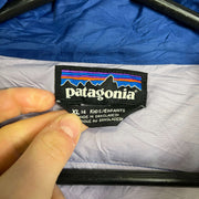 Blue Patagonia Puffer Jacket Youth's XL