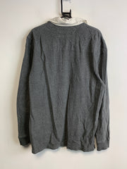 Vintage Grey Polo Ralph Lauren Sweatshirt Men's Large