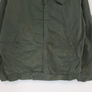 Green Army Grade Bomber Jacket Men's large