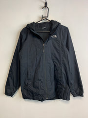 Black North Face Raincoat Boy's XL