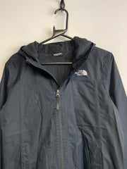 Black North Face Raincoat Boy's XL