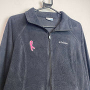 Black Columbia zip up Fleece Women's Large