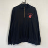 Black Champion Quarter Zip Cougars Sweatshirt Large