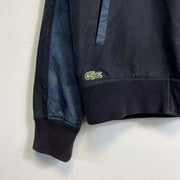 Black Navy Lacoste Bomber Jacket Small