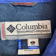 Navy Columbia zip up Fleece Men's Large