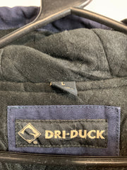 Navy Dri Duck Workwear Jacket Men's Large