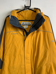 Yellow Columbia Raincoat Men's XXL