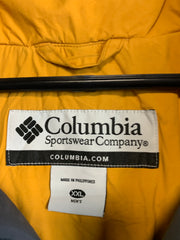 Yellow Columbia Raincoat Men's XXL