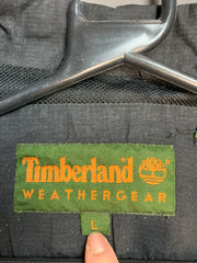 Black Timberland Windbreaker Men's Large