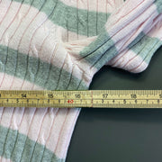 Pink Grey Tommy Hilfiger Knit Sweater Jumper Womens Medium