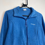 Blue Columbia zip up Fleece Women's Medium