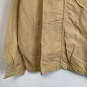 Beige Nautica Harrington Jacket Men's Large