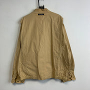 Beige Nautica Harrington Jacket Men's Large