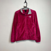 Hot Pink North Face Sherpa Fleece Women's Medium