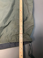 Khaki Green North Face Raincoat Men's Medium