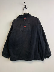 Black Workwear Jacket Men's XL