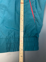 Turquoise Windbreaker Men's Medium