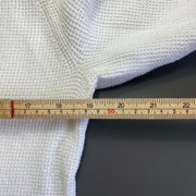 White Lauren Ralph Lauren Hoodie Knit Sweater Jumper Womens Large