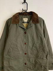 Green L.L.Bean Workwear Chore Jacket Women's Medium