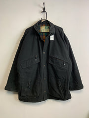 Black Workwear Jacket Men's XL