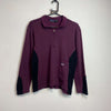 Dark Purple Patagonia Quarter zip up Track Top Women's Medium