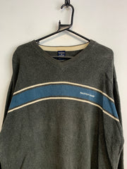 Grey Nautica Knitwear Sweater Men's Large