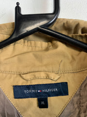 Beige Tommy Hilfiger Utility Jacket Men's XL