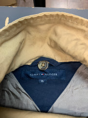 Beige Tommy Hilfiger Utility Jacket Men's XL