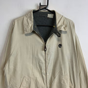 Beige and Green Timberland Harrington Jacket Men's Large