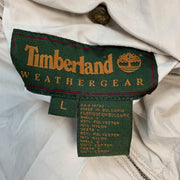 Beige and Green Timberland Harrington Jacket Men's Large