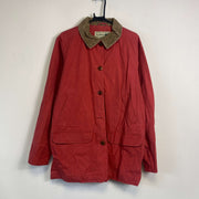 Red L.L Bean Chore Field Jacket Womens Large