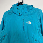 Blue North Face Raincoat Jacket Women's Small