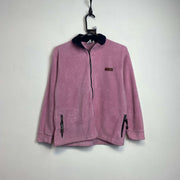 Vintage 90s Pink Nike zip up Fleece Women's Medium