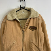 Beige Workwear Jacket Women's Medium