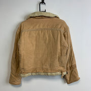 Beige Workwear Jacket Women's Medium