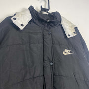 Vintage Black Nike Puffer Jacket XL