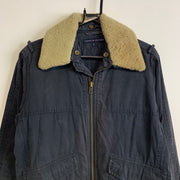 Navy Tommy Hilfiger Bomber Jacket Men's Medium