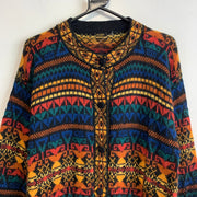 Multicolour Knitwear Sweater Women's Medium