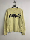 Yellow Embroidery Sweatshirt Men's Small